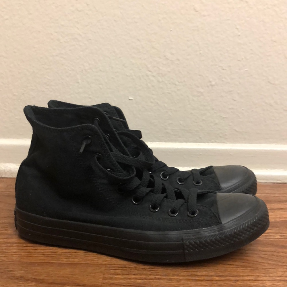 Black High Top Converse